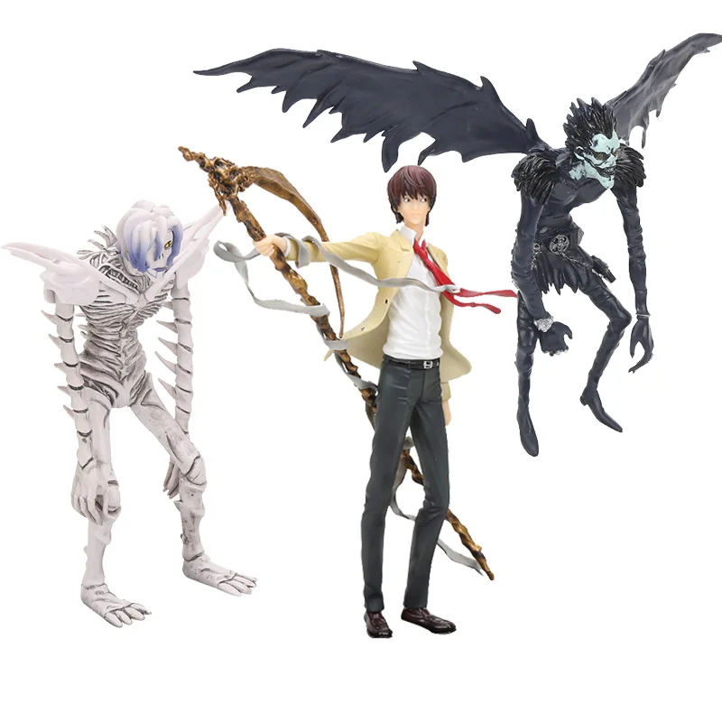 

NEW hot Death Note Figure Yagami Light Killer Deathnote Ryuuku Anime action figure toys collection Christmas gift