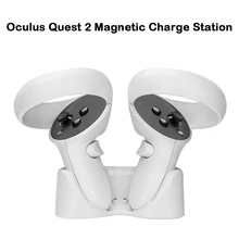 

Oculus Quest 2 Magnetic Charging Dock Station Dual Controller Charger Holder Storage Base For Quest 2 VR Bracket Accessories