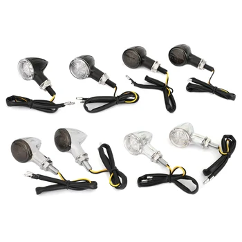 

Artudatech Universal Small Bullet Motorcycle Turn Signal Blinker Indicator Lights For Honda For Yamaha For KTM Motorbike Parts