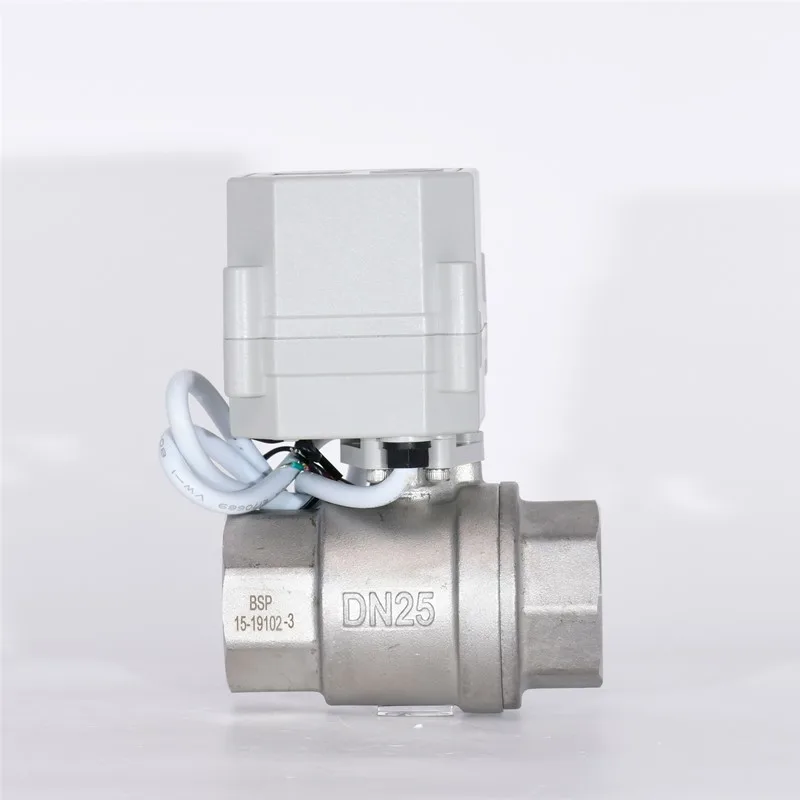 1/2 '' 1'' DN15 25 пропорциональный v тип шаровой клапан SS304 V образный