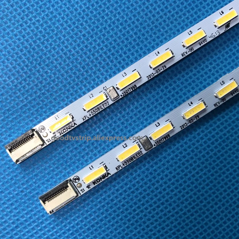 Для konka LED55M5580AF изделие лампа KPL+ 550B1LED2 35018085 35018012 35017996 35018013 35018014 1 шт. = 56LED 613MM 1 комплект = 4 шт
