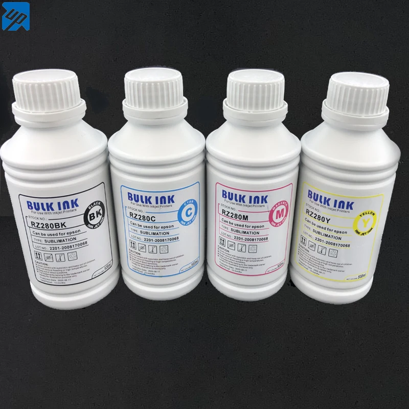 4 x 1L высокое качество чернила сублимации краски используемые для принтера Epson T1281