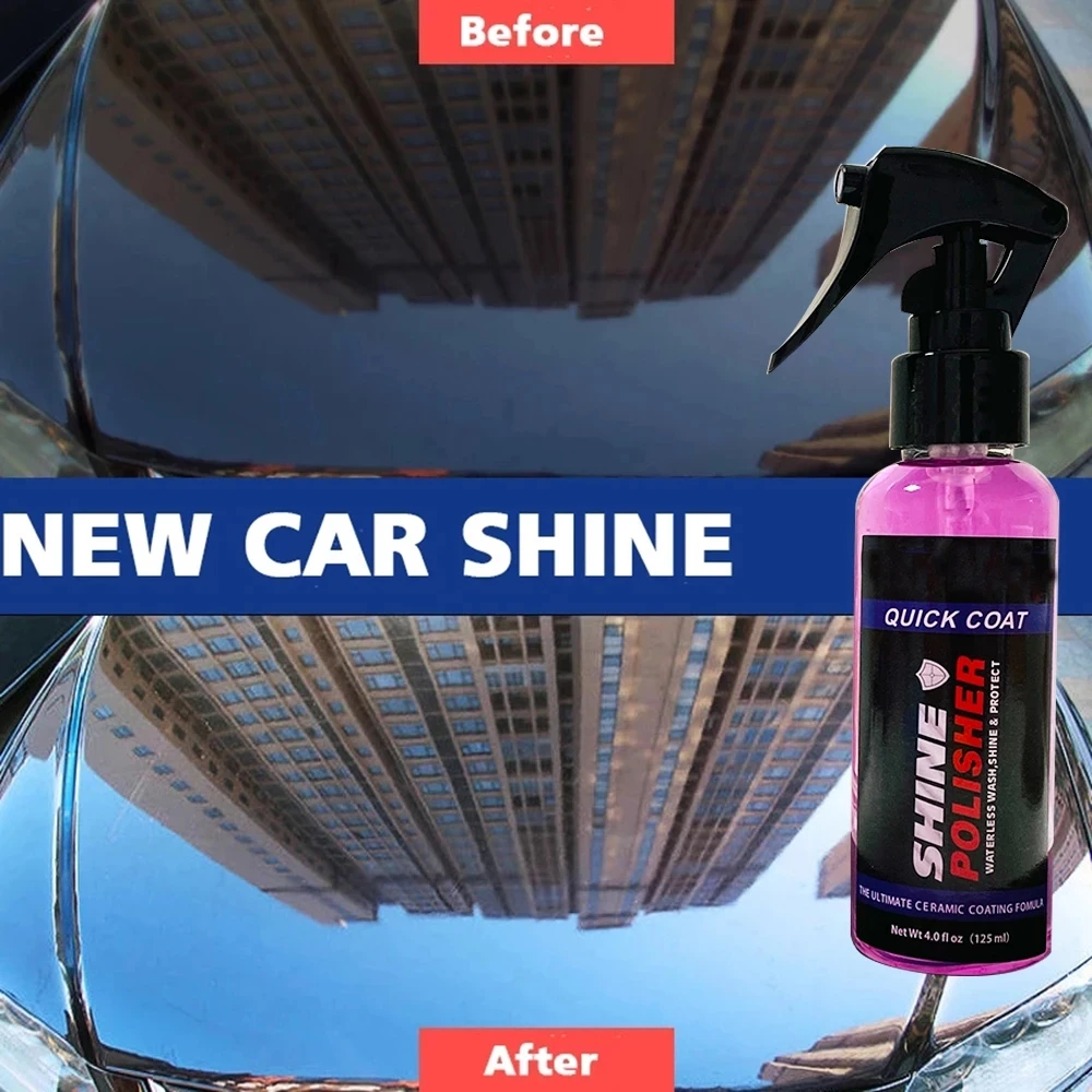 Ceramic Spray Coating For Cars Rapid Crystal Plating Spray Kit Fast for sale