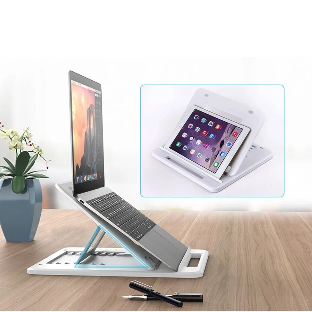 Держатель для ноутбука Противоскользящий силикон для планшета ноутбук полый теплоотвод подставка для ноутбука для всех ноутбуков