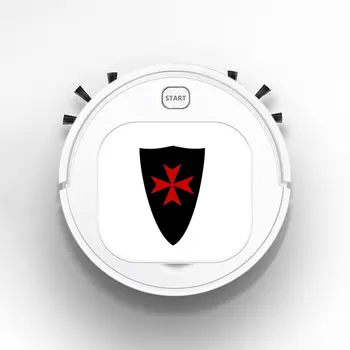 

1800Pa Robot Vacuum Cleaner Multifunctional Smart Floor Sweeper 3-In-1 Auto Rechargeable Dry Wet for Home Bike Cross Templar P