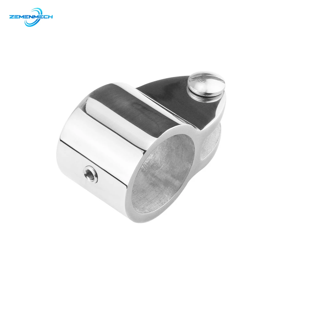 316 Stainless Steel Jaw Slide Clamp Bimini Top Hinged Slide Fitting Marine Hardware Yacht Tube Rail Boat Accessories Yacht Canoe