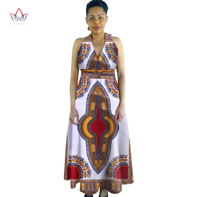 Robe Africaine Longue D Ete Pour Femmes Personnalisee Imprime Dashiki Sans Manches Grande Taille 6xl Brw Wy535 Aliexpress
