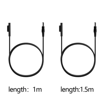 

DC Plug Car Power Supply Safe With Light Lightweight Home Charging Cable Short Circuit Protection Travel For Surface Pro 3 4 5 6