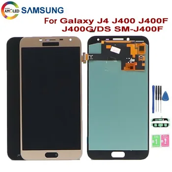 

Super AMOLED LCD For Samsung Galaxy J4 Display J400 J400F J400G/DS SM-J400F LCD Display Touch Screen Digitizer Assembly replace