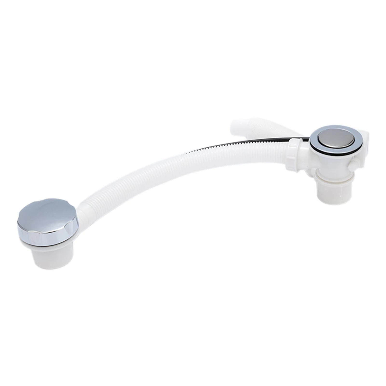 22inch With Overflow Bath Waste Pipe Replacement Parts Durable Drain Tube Concealed Home Anti Leak Universal Tub Plug ABS | Обустройство