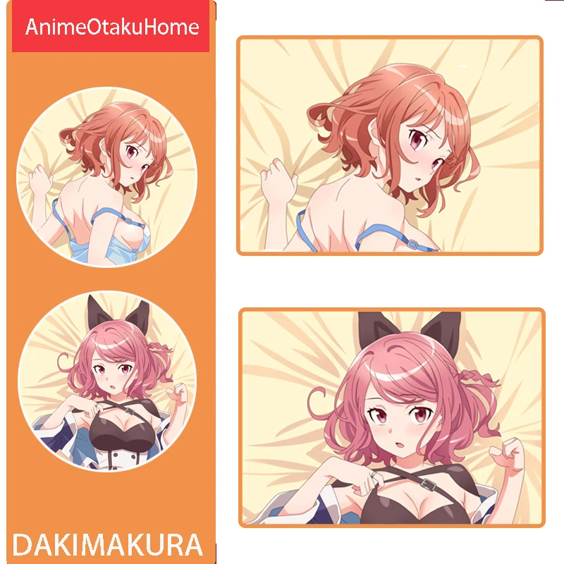 

Anime Seven Senses of the Re'Union Satsuki Usui Throw Pillow Cover Hugging Body Pillowcase Otaku Bedding Dakimakura Pillow Case