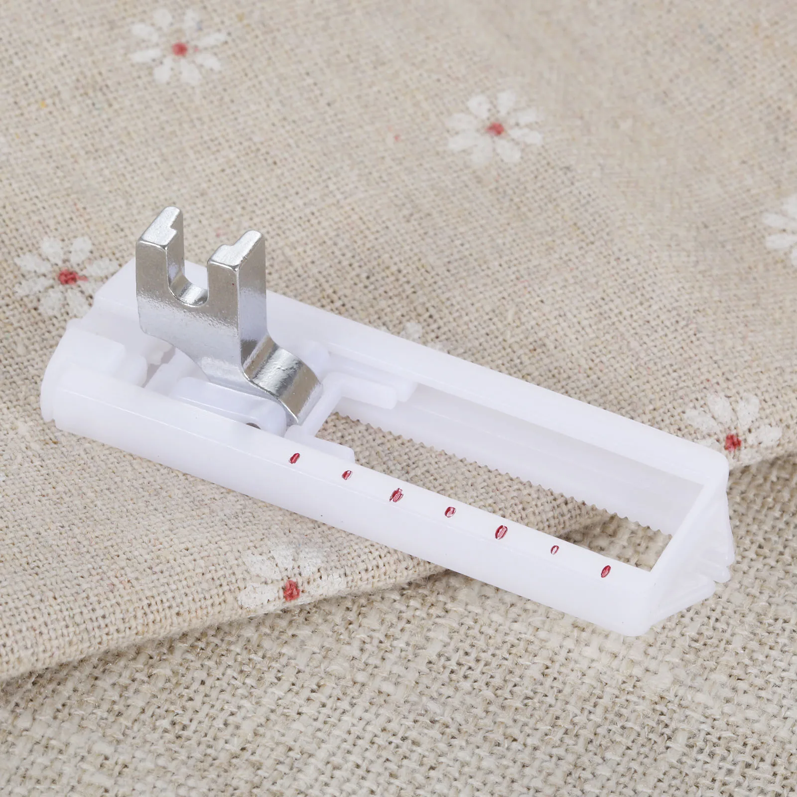 1Pc Locking Sewing Buttonhole Sewing Machine Foot With Handle For