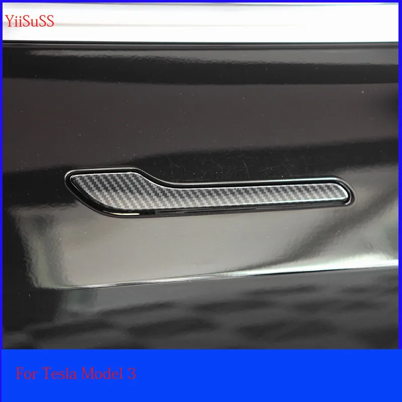 

Door handle Protector strip For Tesla model 3 Anti-scratch and anti-collision sticker door handle Protector sticker 4PCS