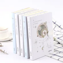 LEnWA канцелярские принадлежности LEnWA креативный толстый Магнитный защелкивающийся этот ноутбук небольшой свежий цветной край блокнот цветная страница ручная учетная книга