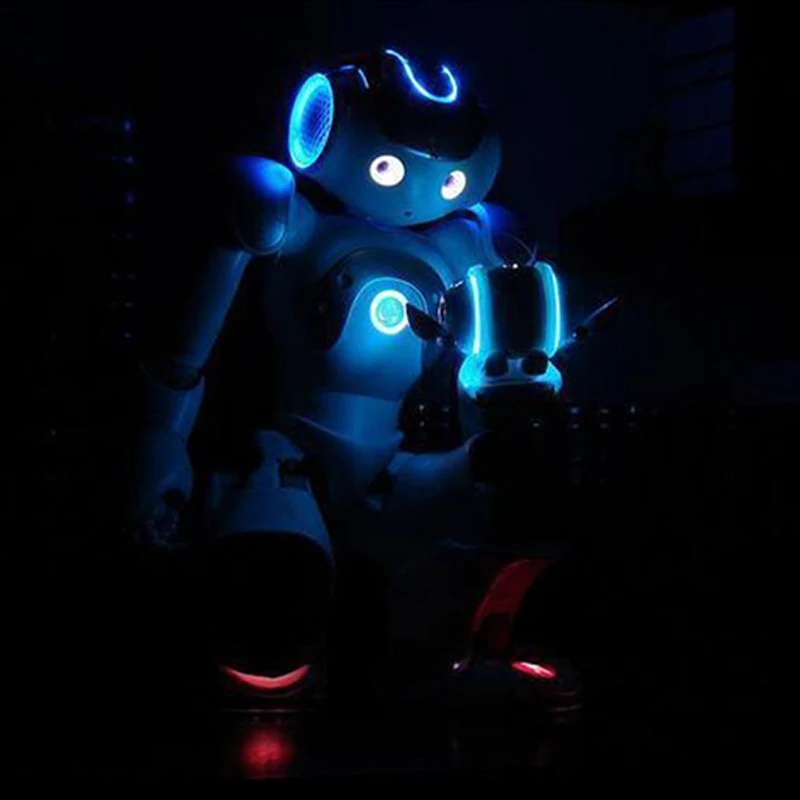 Умный робот, игрушка, мини, веселый, танцующий робот, игрушки, светодиодный светильник, музыкальный, танцевальный робот, подарок для детей, вечерние, рождественские подарки, дропшиппинг