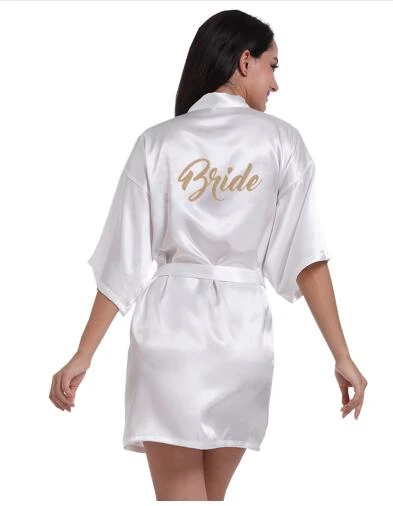 maid of honor bathrobe
