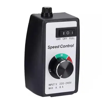 

Motor Speed ​​Controller Universal Electronic Stepless Governor Switch Blower Duct Fan Speed ​​Control Regulator EU Plug 230V