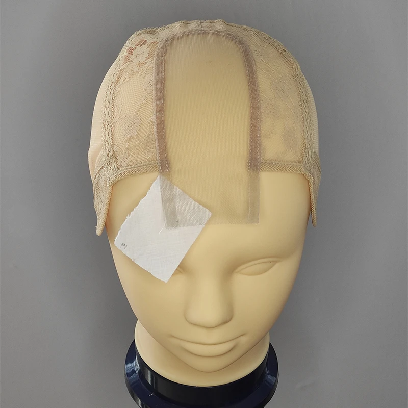 2X4 Lace-closure-wig-caps for making closure wigs chinese-swiss-lace closure wig caps