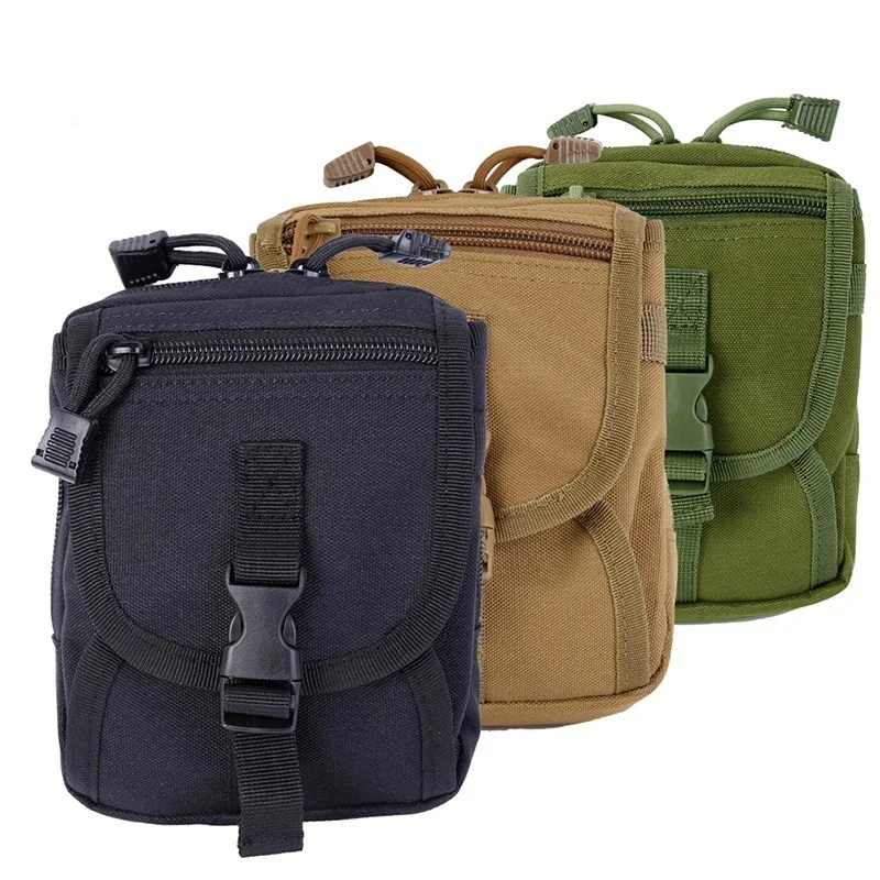

EDC Tactical Magazine Molle Pouch Multi-Function Outdoor Military Travel Hunting Phone Medical Gadget Tool Holder Mag Bag