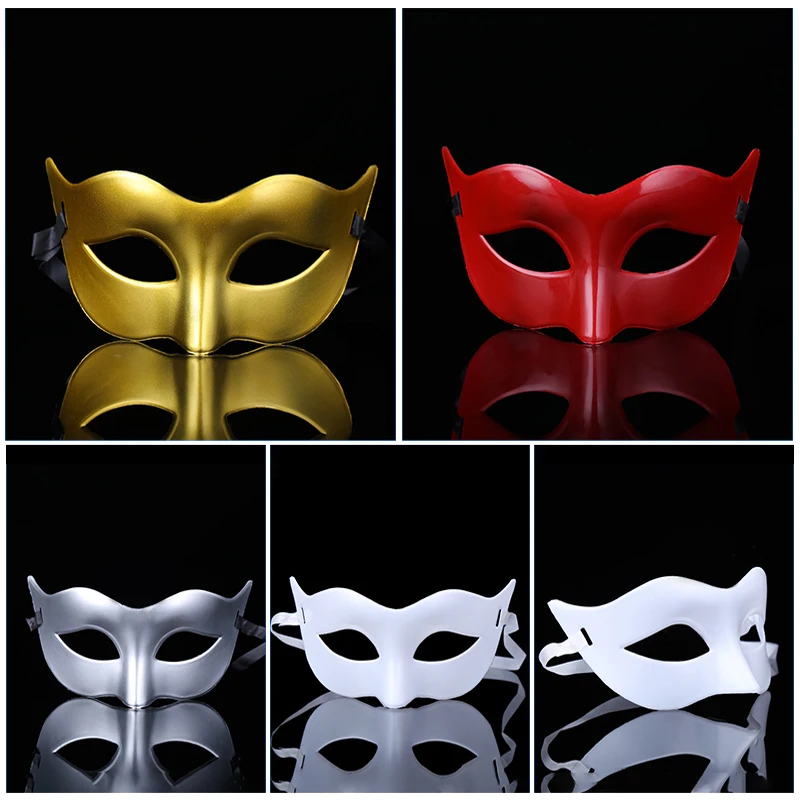 Мужская женская маска карнавальный на Хэллоуин Выпускной Вечерние Маски аксессуары маска для глаз венецианские маски Вечерние