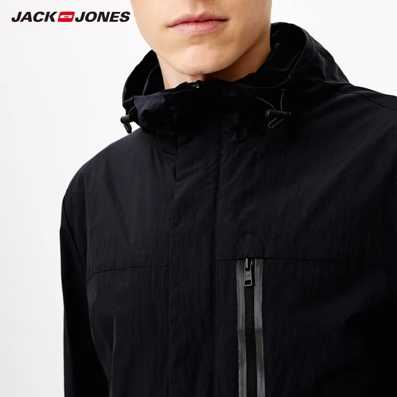 JackJones Мужская куртка с капюшоном спортивная короткая куртка мужская одежда 218321510