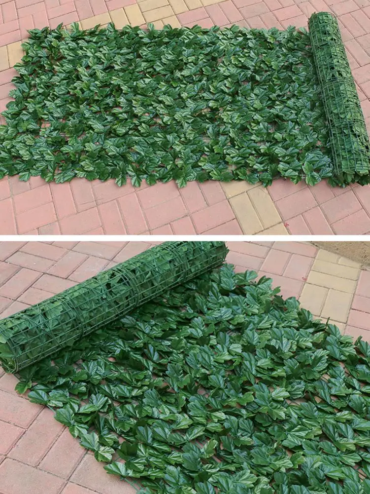 

Artificial Privacy Panels Topiary Hedge Plant UV Protection Privacy Screen Garden Fence for Indoor Outdoor Backyard Home Decor