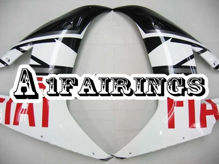 ABS литьевой пластик, новые обтекатели для Yamaha R1 2002 2003 02 03 YZF1000, черно-белые Фитинги Для Спортивного Велосипеда, обшивки