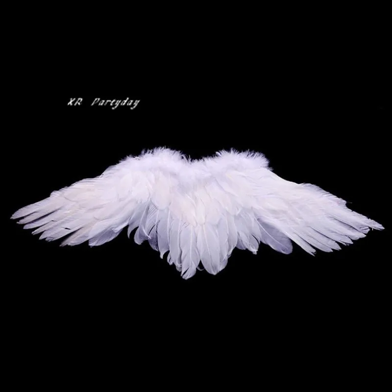 Kids Child Adult Black White Feather Angel Wing Cosplay Show Costume Prop Wedding Birthday Party Halloween Christmas Xmas Gift|Реквизит