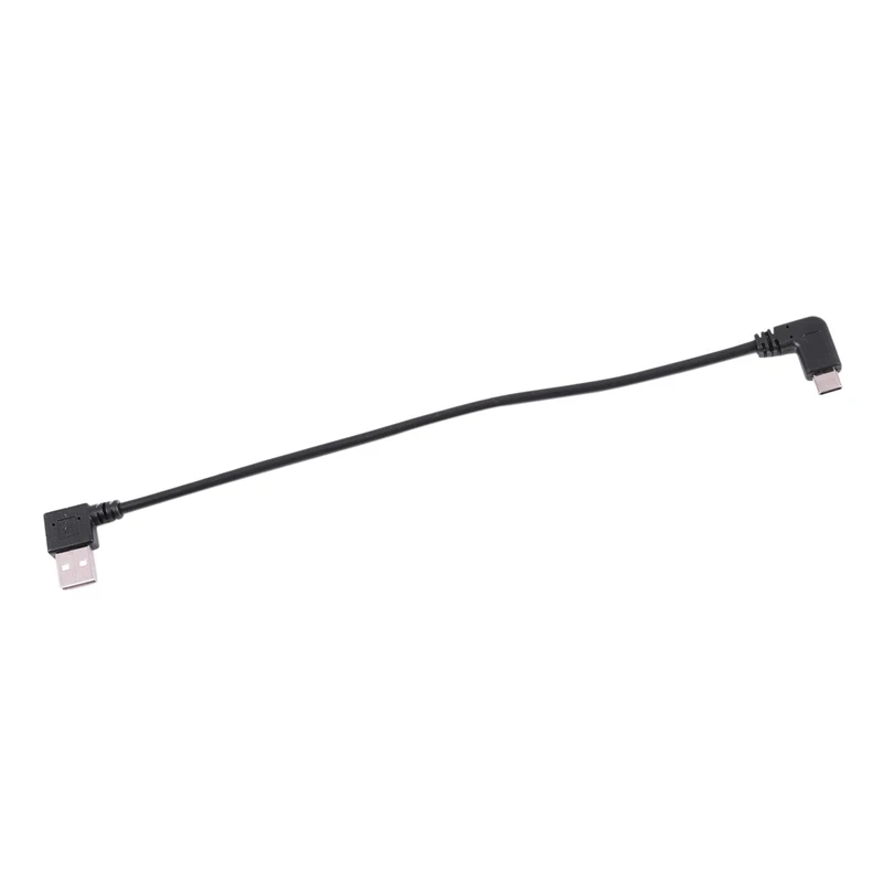 Кабель типа C 90 градусов, штекер к USB 3,1 C(тип C) Мужской левый правый угол синхронизации и зарядки конвертер Кабель-адаптер Шнур 10 дюймов