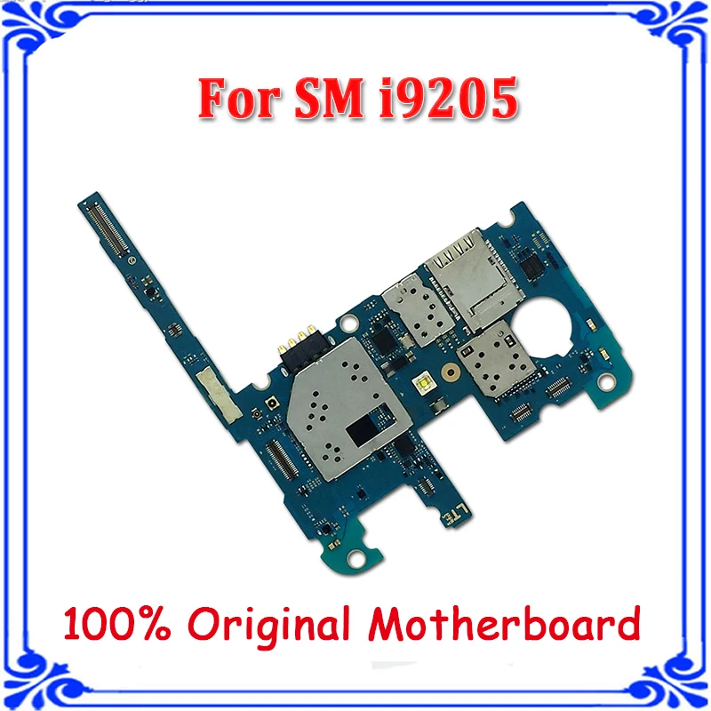 

Unlocked motherboard For Samsung Galaxy Mega 6.3 i9205 Logic Mother Circuit Board MB Plate Android replaced i9205 free shipping