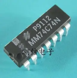 Бесплатная доставка Новый % 100 Новый % 100 MM74C74N DIP-14