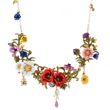 

2020 Sale Collares Kolye Moana Plated Selling Hand Painted Enamel Glaze Collarbone Chain Retro Short Birthday Gift A Undertakes