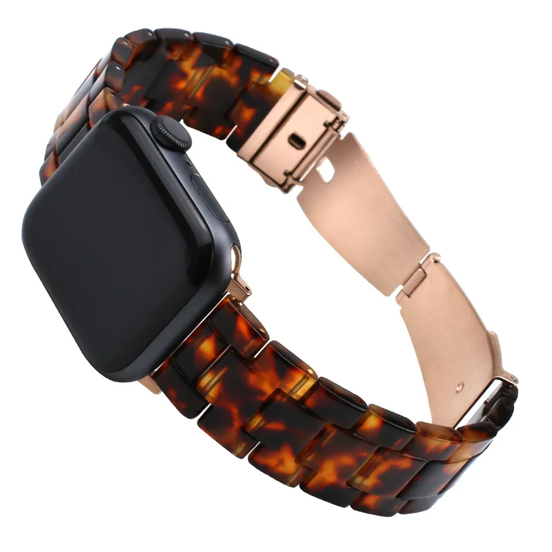 Essidi горячий полимерный браслет ремешок для Apple Watch Series 5 4 3 2 1 Женский Мужской умный Браслет Петля для Iwatch 38 40 42 44 мм