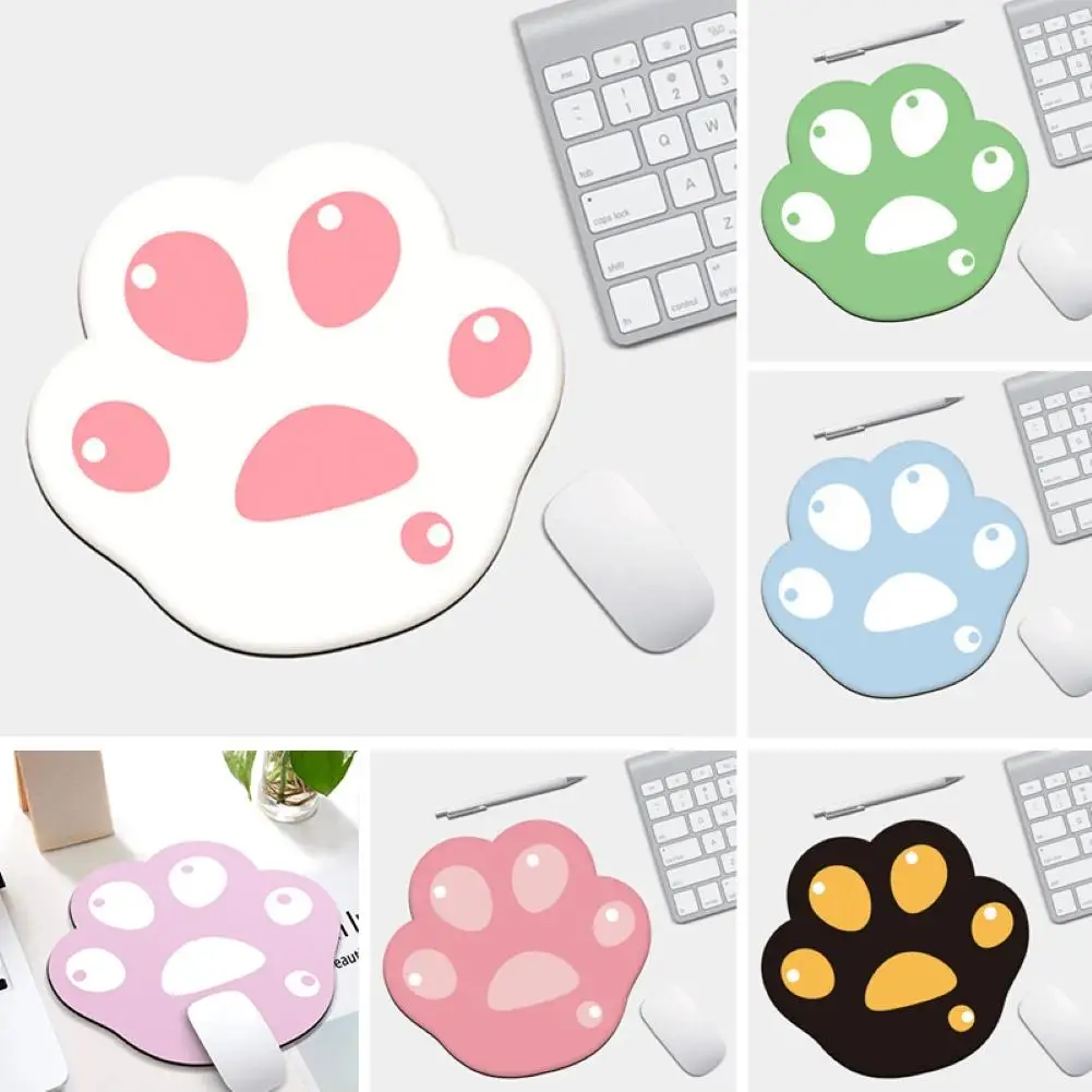 

Cute Cartoon Cat Claw Anti-Slip Mouse Pad Base Mat Mousepad Computer Accessory