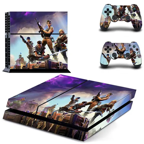 QPTM0386 PS4 игровая консоль и джойстик игровой стикер полное покрытие лицевые панели наклейка для playstation 4 Dualshock 4 наклейка для PS4 виниловая наклейка - Цвет: QPTM0386