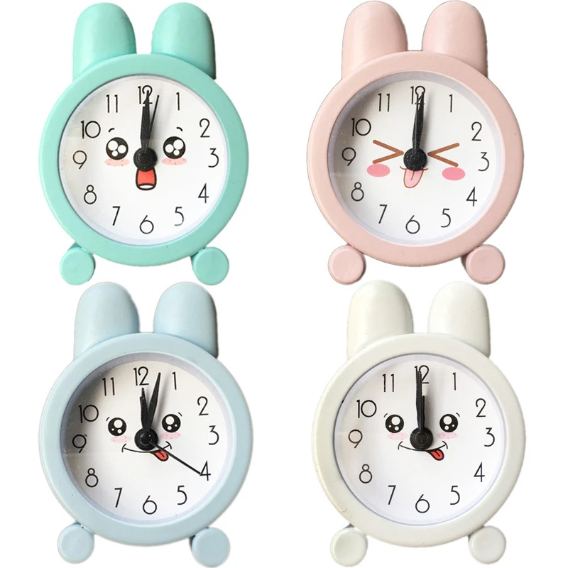 Creative Cute Mini Metal Small Alarm Electronic Clock Small Alarm Clock