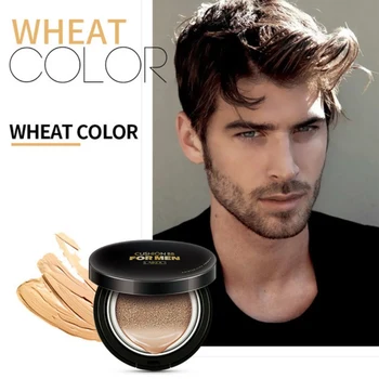 

Men Sunscreen Air Cushion BB Cream Concealer Moisturizing Foundation Whitening new