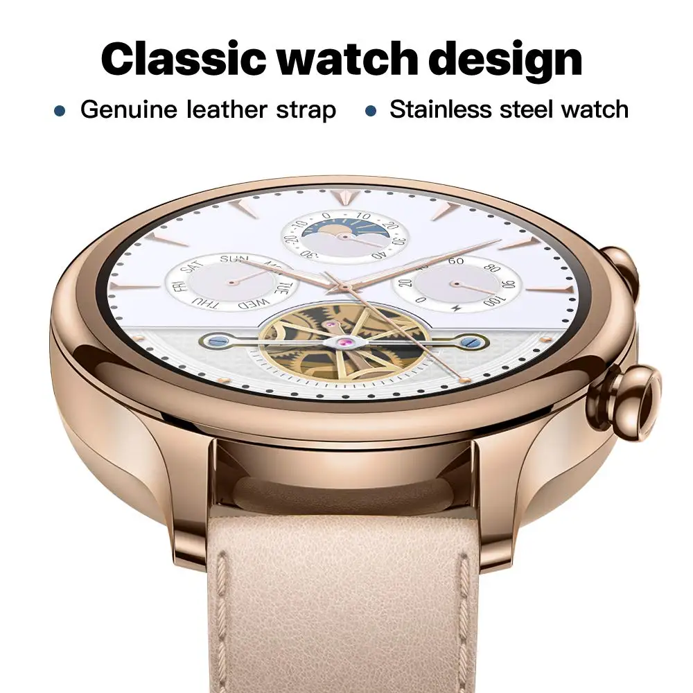Смарт-часы Ticwatch C2 из розового золота, Bluetooth, умные часы с gps, Android и iOS совместимы, IP68, Mobvoi