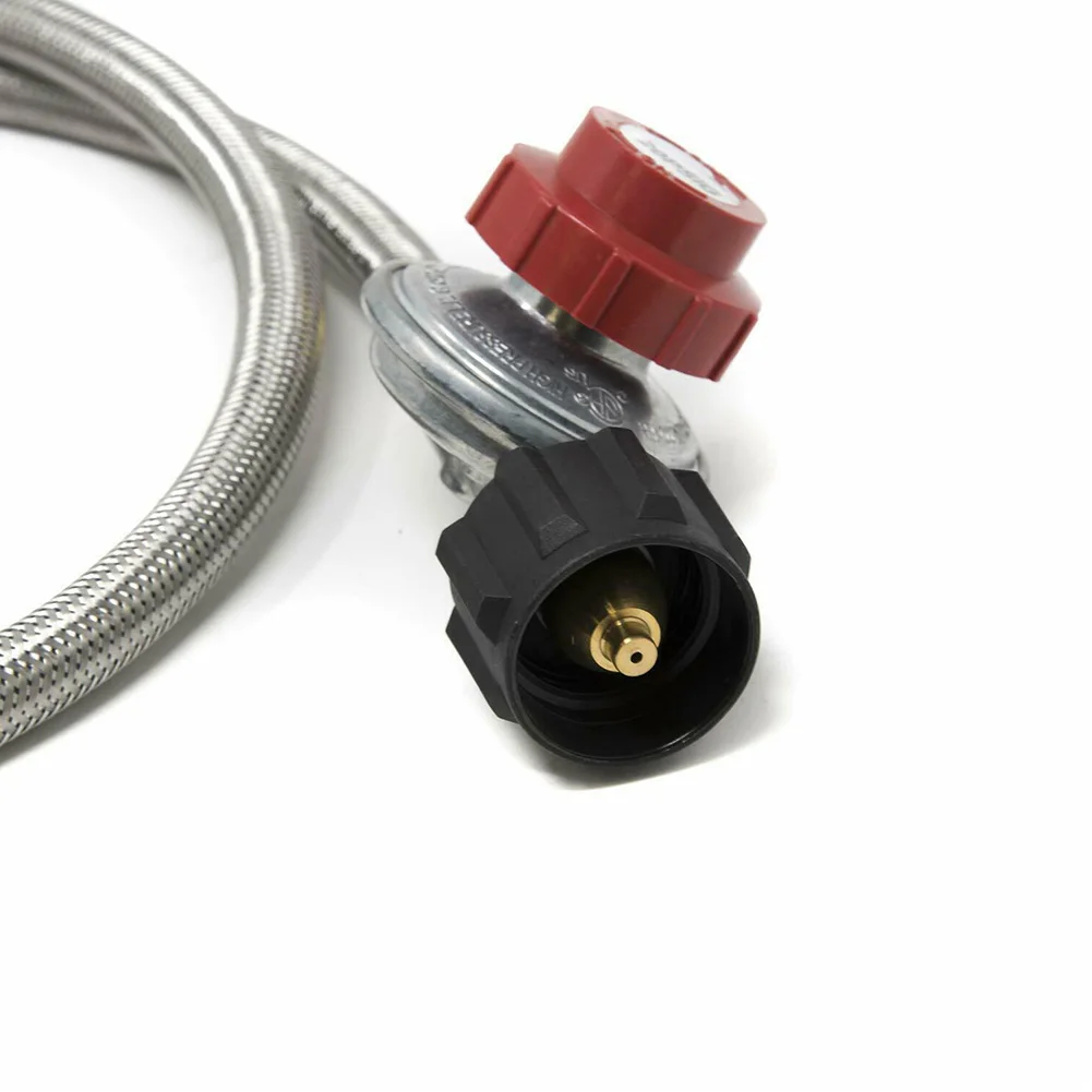 0-30 PSI подключение дома прочный Hosepipe Регулируемый индикатор горелки практичный защитный регулятор давления с манометром