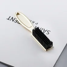 1 шт., профессиональная Мужская бритвенная щетка для бороды, ретро масляная голова, щетка, Парикмахерская, покрытие для шеи, для лица, щетка для чистки бороды