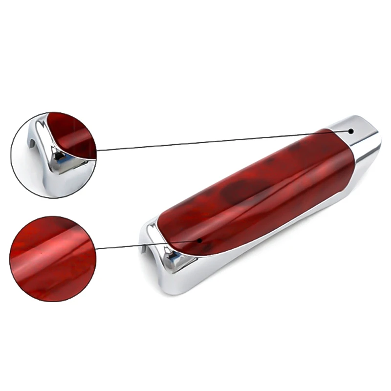 Шикарный автомобильный чехол из углеродного волокна для ручного тормоза с защитной ручкой