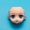 Ymy Body Replacement Face Plates Open Eyes Movable Eyes For Gsc Clay Man Ob11 Head Split Gsc Doll Face 1/12bjd Doll Accessories 3