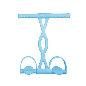 

Women Men Tension Rope Non Slip Elastic Body Building Foot Pedal Multifunctional Fitness Resistance Band Soft Home Office Rally