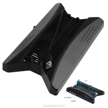 

Charging Station Cooling Fans Ventilation Vertical Stand With HUB2.0 For PS4 Pro Au14 20 Dropship