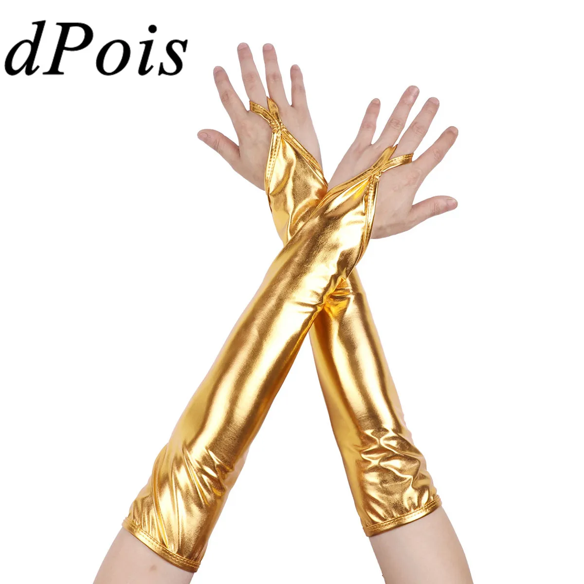 DPOIS Женские Светоотражающие перчатки с принтом вечернее вечерние костюмы для
