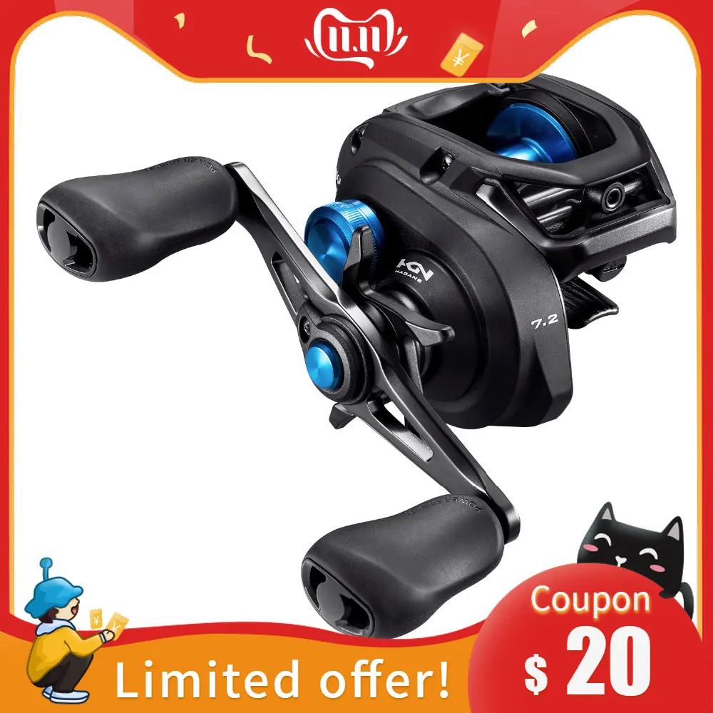 Рыболовная катушка baitcasting Новая SHIMANO SLX 150 150hg 150xg 151 151hg 151xg Низкопрофильная| |