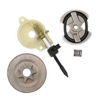 

Chainsaw Oil Pump Clutch Drum Sprocket Bearing Kit For Husqvarna 36 41 136 137 141 142 235 240 Garden Power Tools