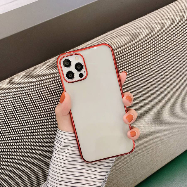 Bumper Transparent Phone Case TPU Cover For IPhone 13 12 11 Pro Max 13 12 Mini XR X XS Max 6 6s 7 8 Plus SE 2020