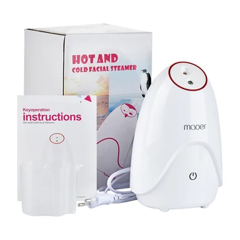 

Hot & Cold Nano Ionic Facial Steamer Deep Cleaning Face Sprayer Humidifier Beauty Face Steaming Reduce Blackheads Device