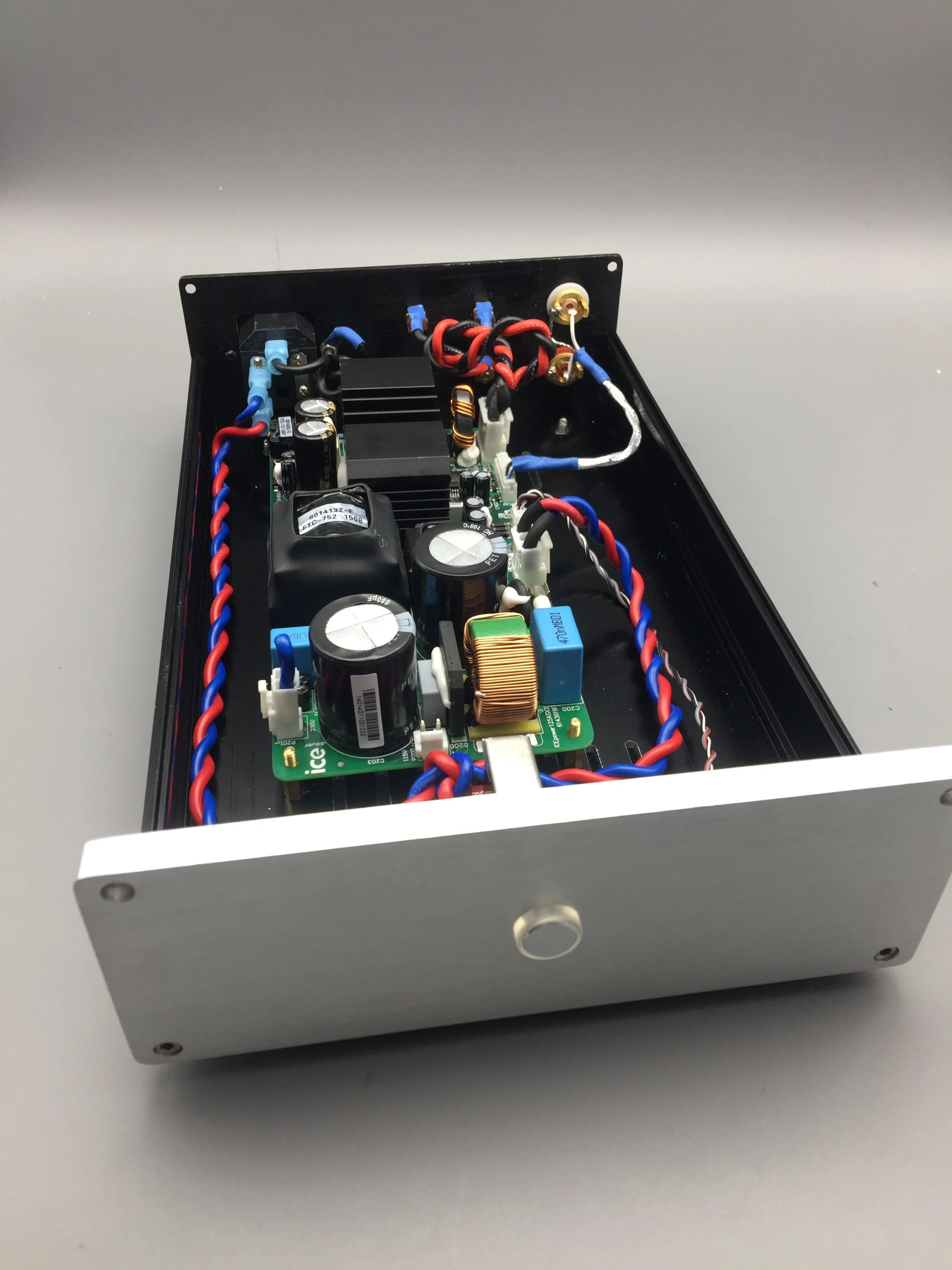 New Amplifier DIY L25D Power Amplifier Board Box Transformer PSU ...